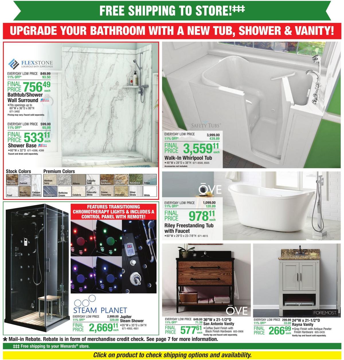 Menards Weekly Ad from March 22