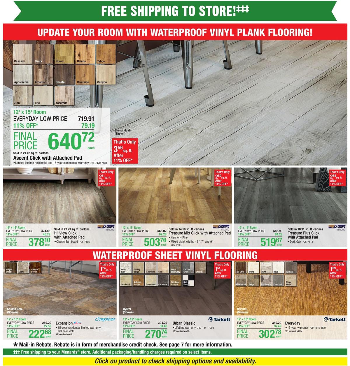 Menards Weekly Ad from March 22