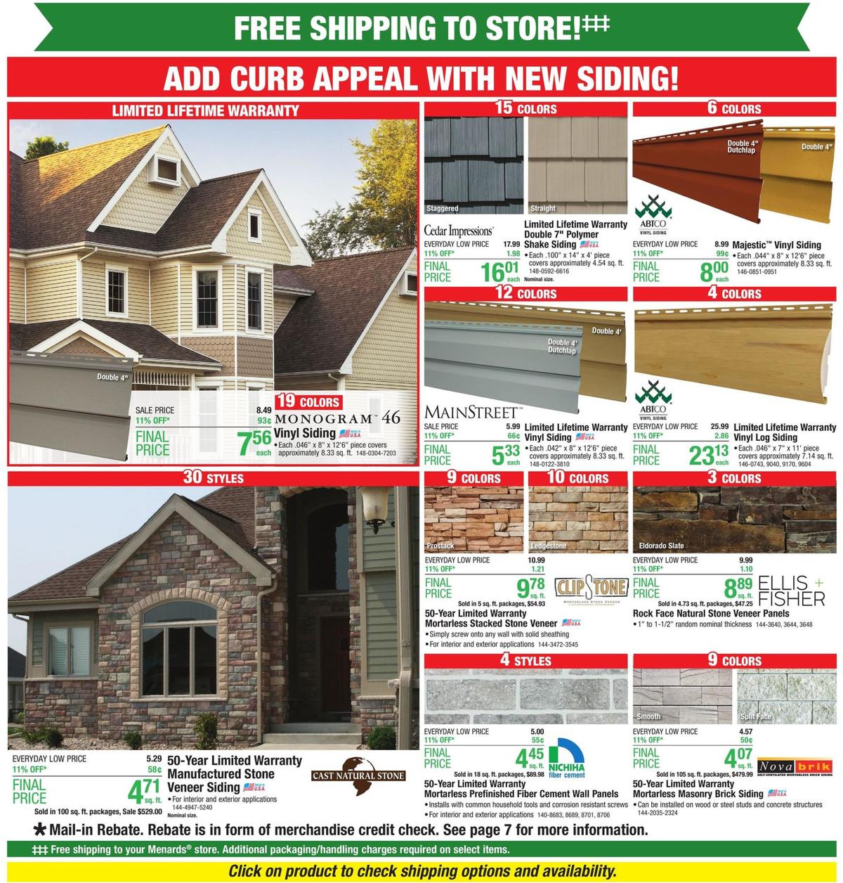 Menards Weekly Ad from March 22