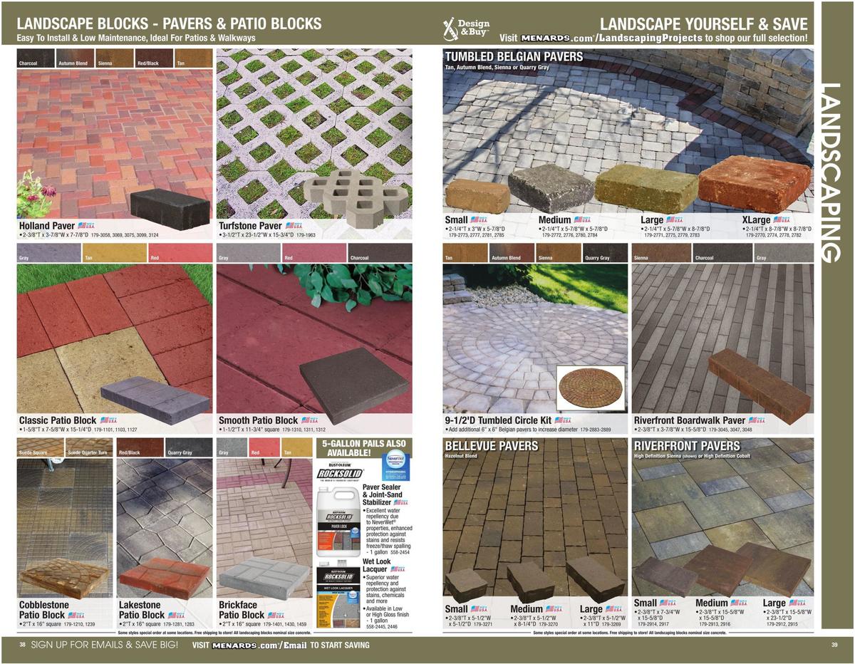 Menards Garden Center Catalog Weekly Ad from March 22