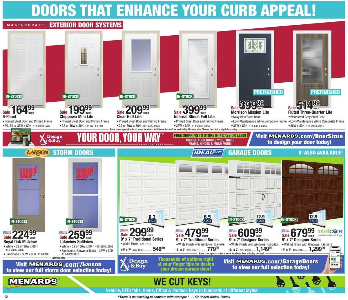 Menards Weekly Ad from April 5