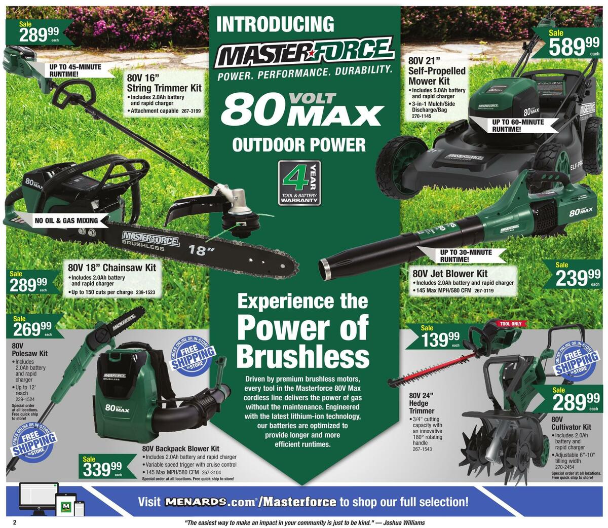 Menards Weekly Ad from April 5