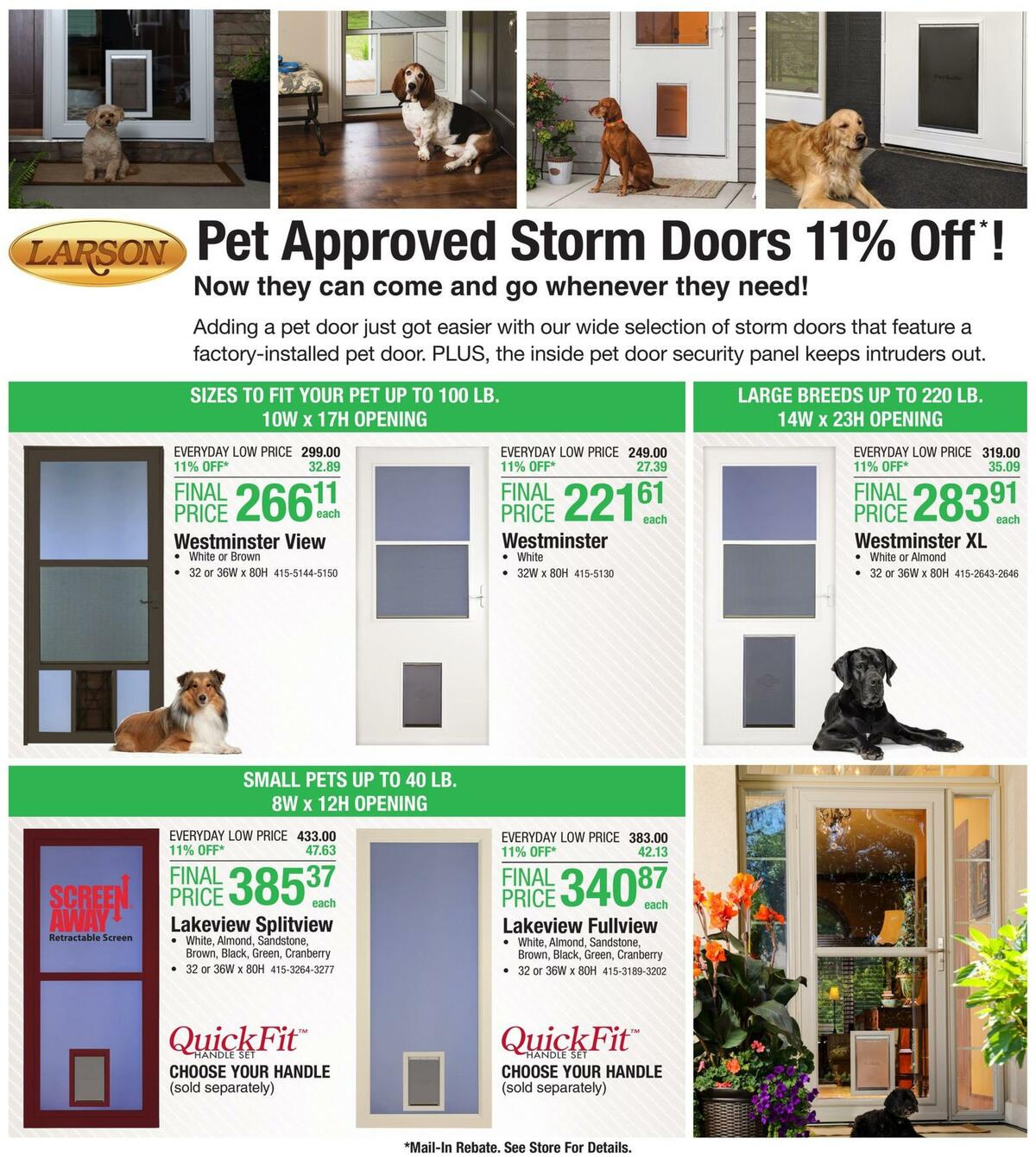 Menards Weekly Ad from April 12