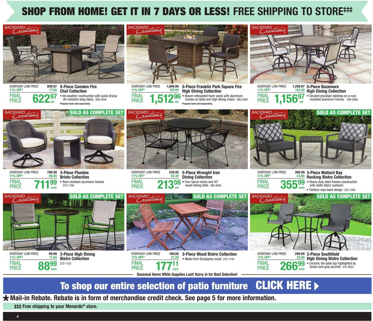 Menards Weekly Ad from May 3