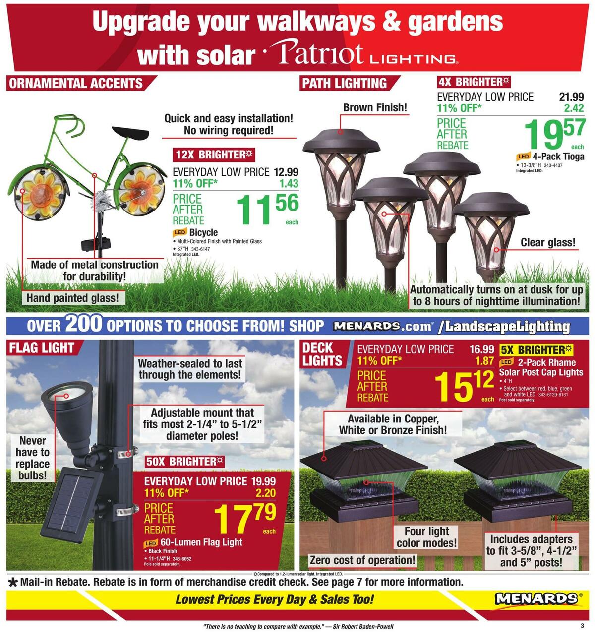 Menards Weekly Ad from June 21