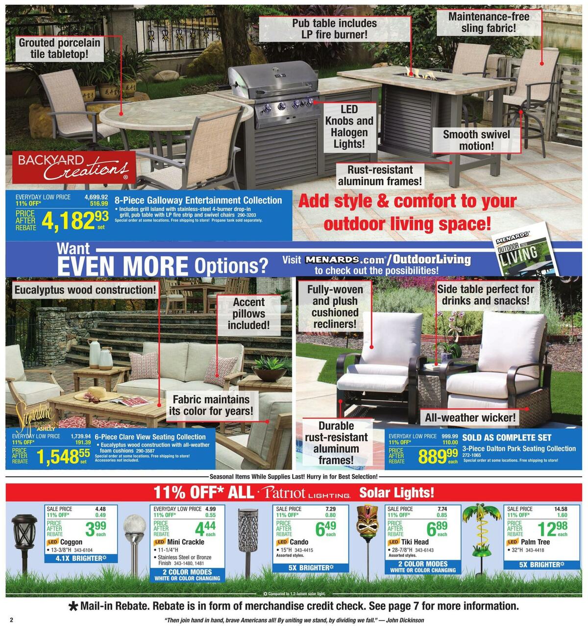 Menards Weekly Ad from June 28