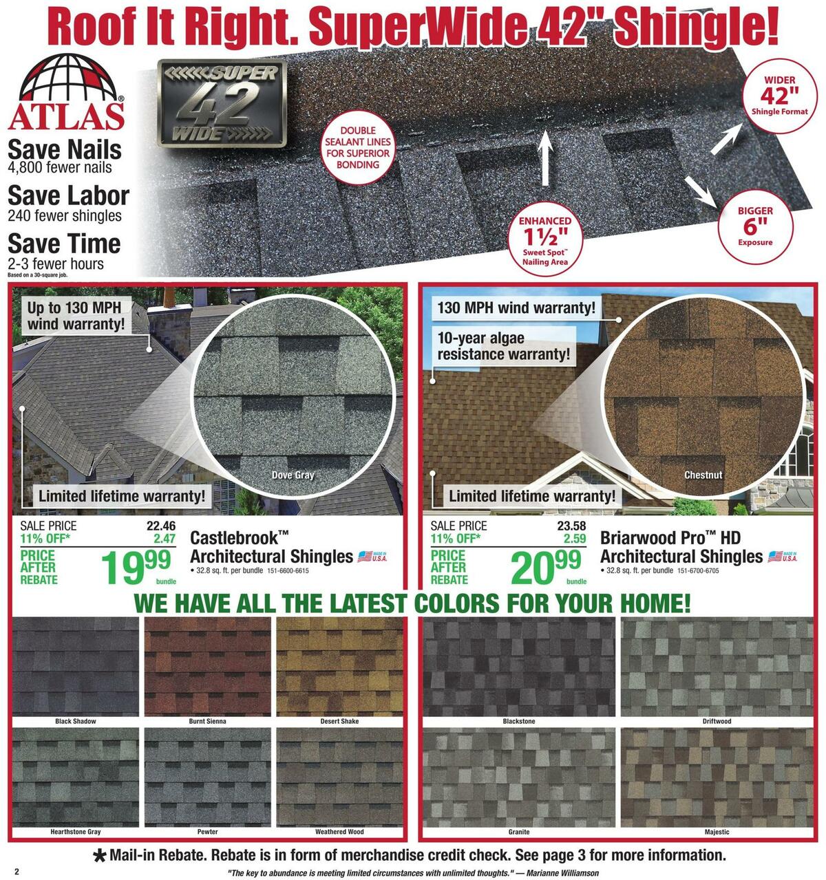 Menards Weekly Ad from July 12