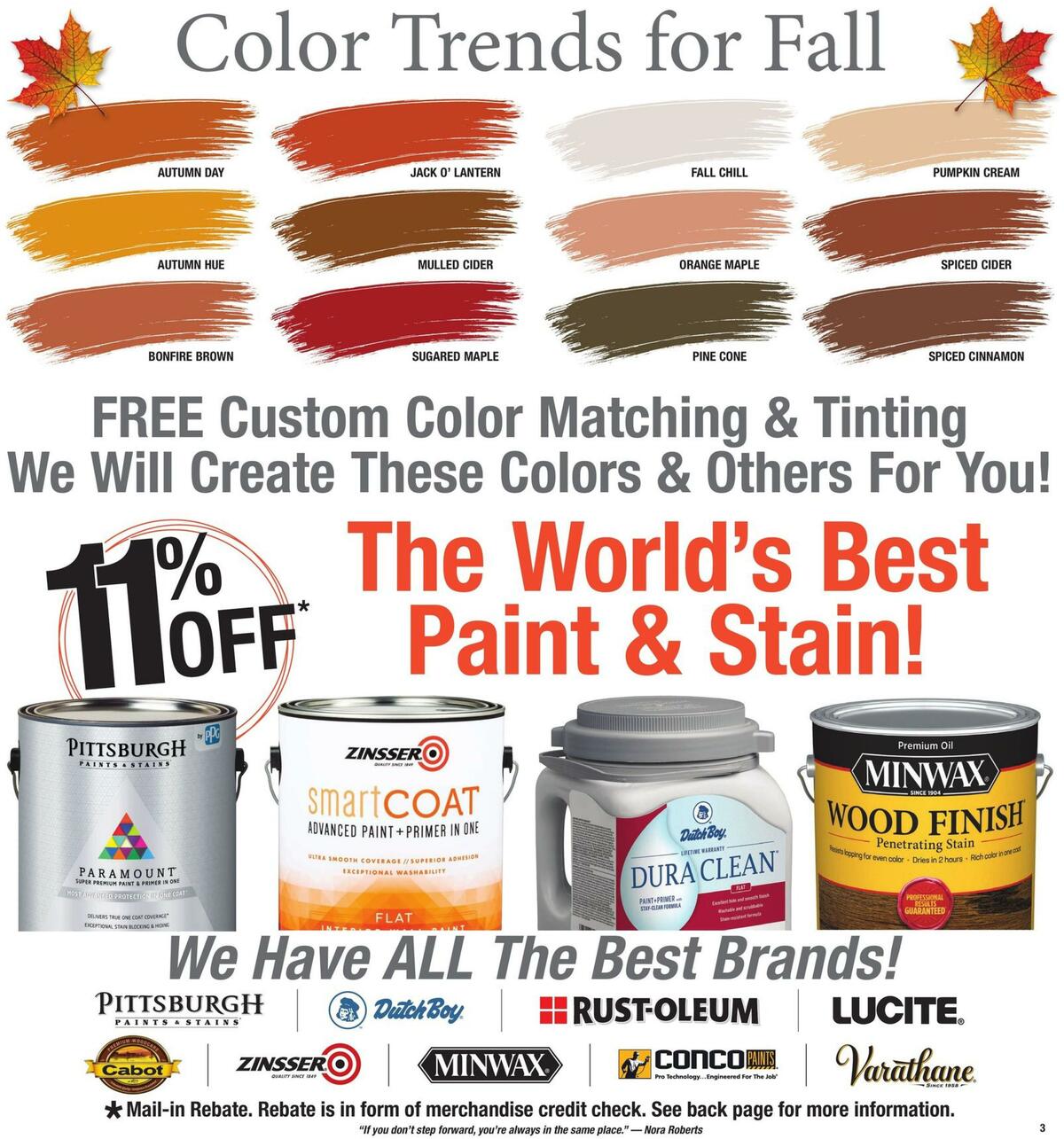 Menards Weekly Ad from September 6