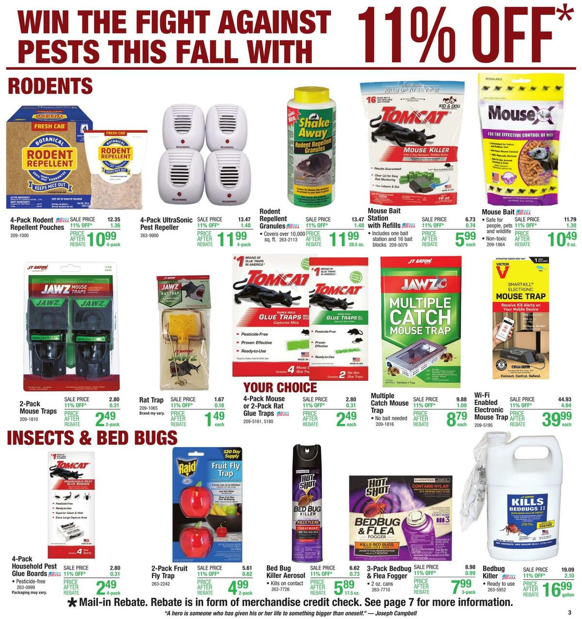 Menards Weekly Ad from September 27