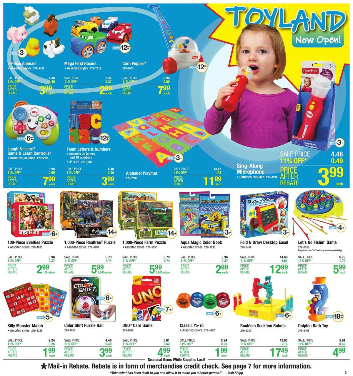 Menards Weekly Ad from October 4