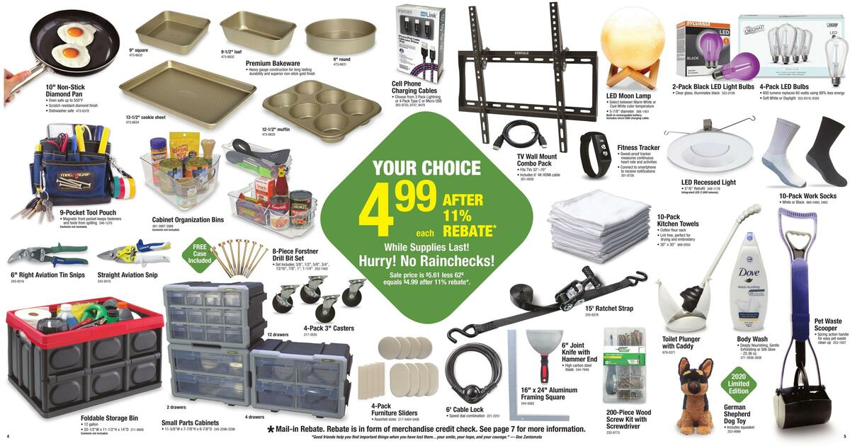 Menards Weekly Ad from October 11