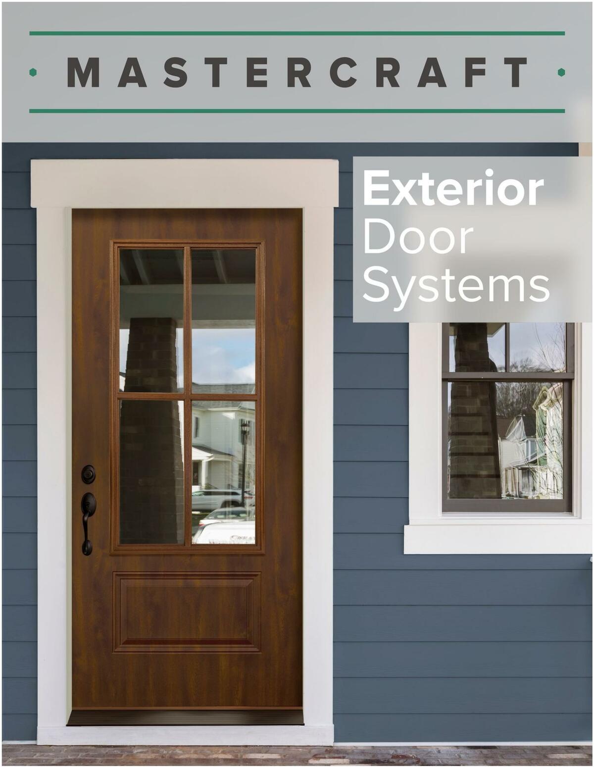 Menards MASTERCRAFT Exterior Doors Weekly Ad from June 14