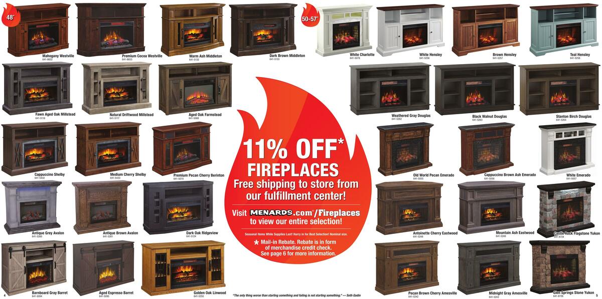 Menards Weekly Ad from October 18