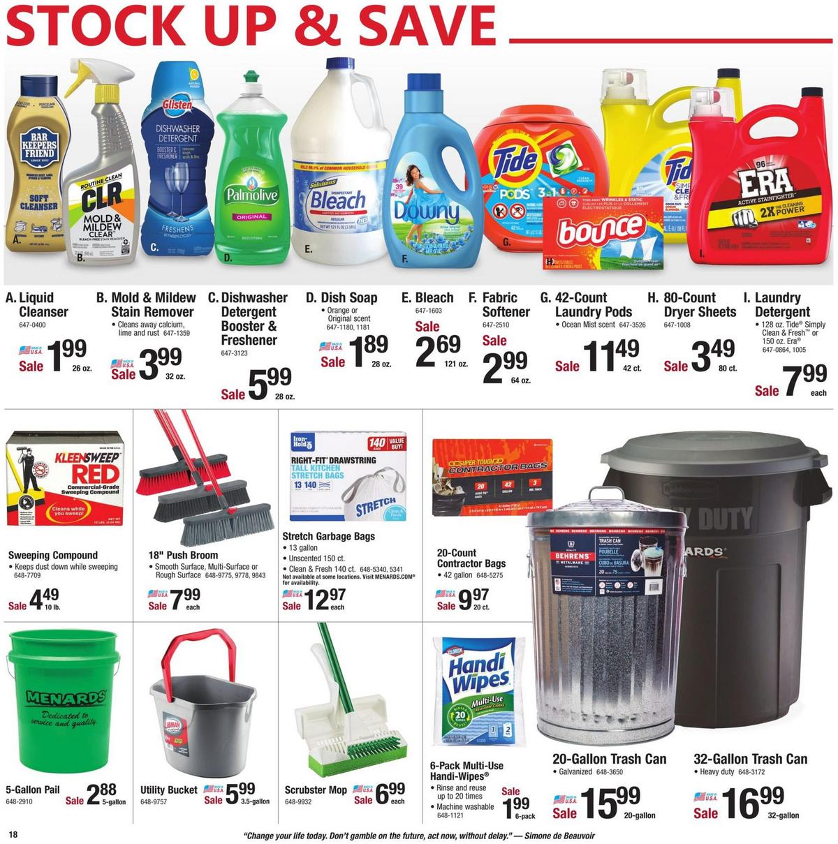 Menards Your Home Improvement Store Weekly Ad from December 8
