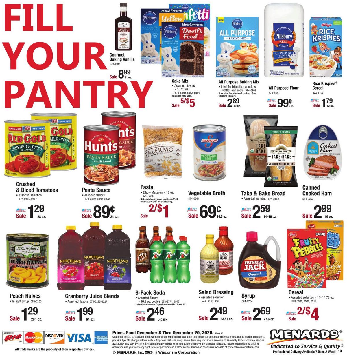 Menards Your Home Improvement Store Weekly Ad from December 8