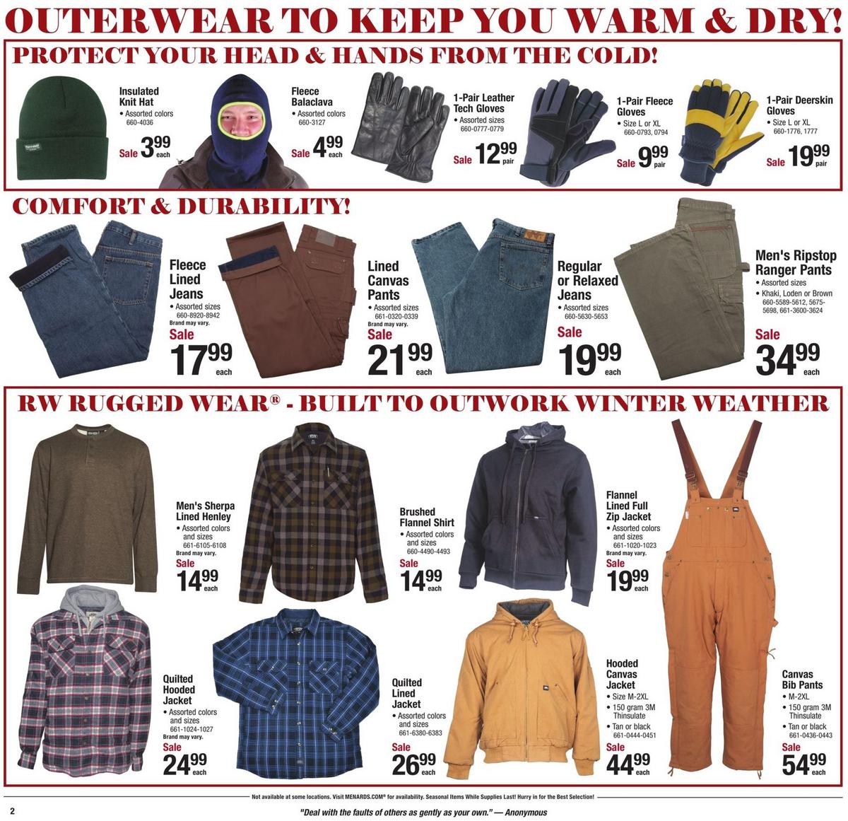 Menards Gifts for Everyone on Your List! Weekly Ad from December 11