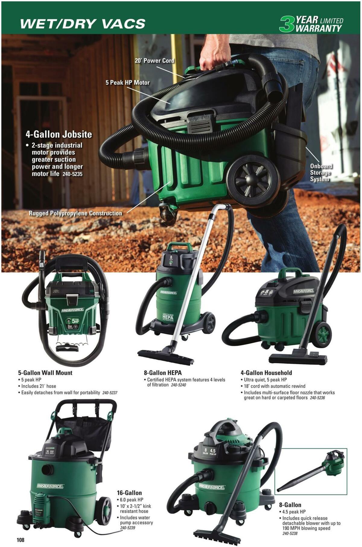 Menards Masterforce Tools Weekly Ad from November 22