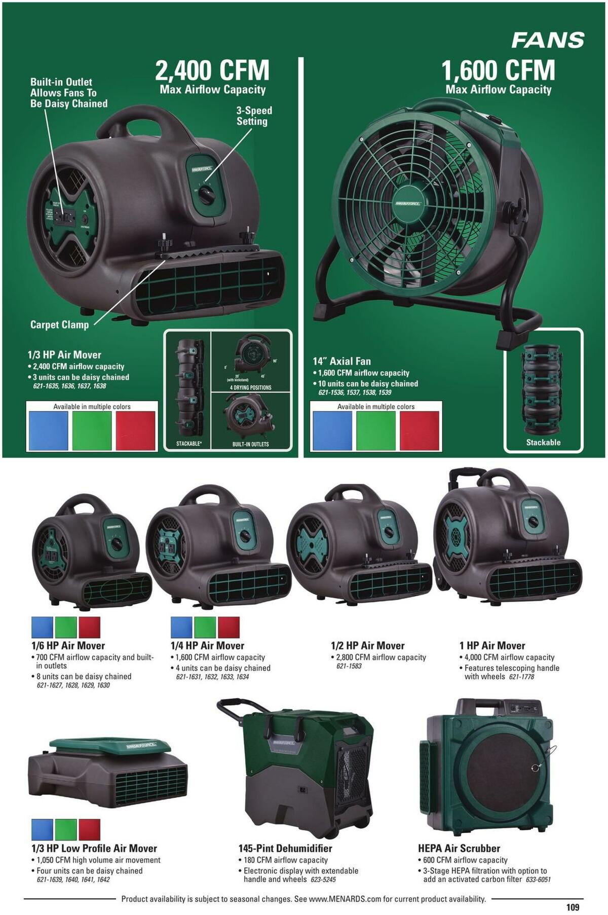 Menards Masterforce Tools Weekly Ad from November 22