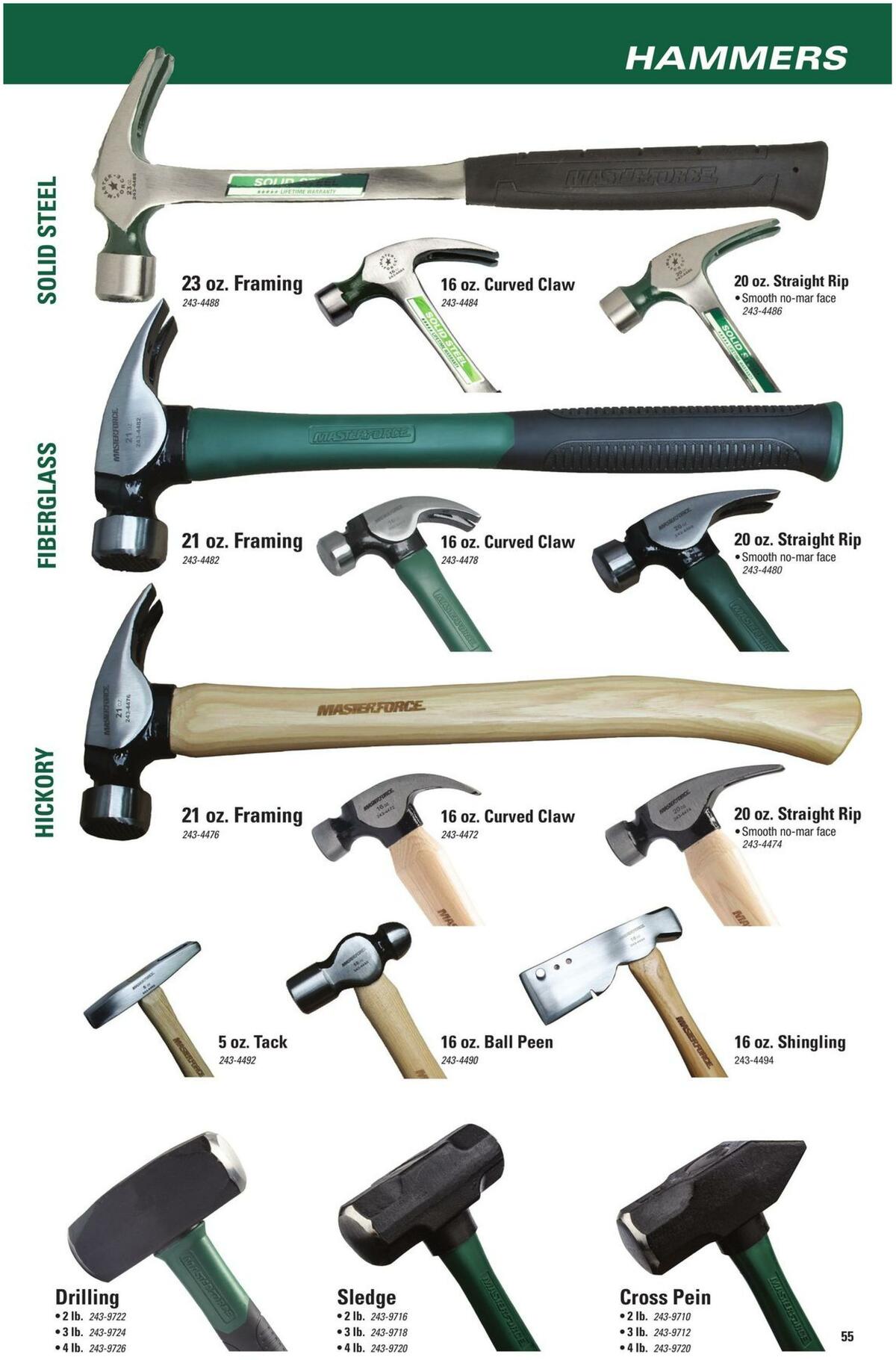 Menards Masterforce Tools Weekly Ad from November 22