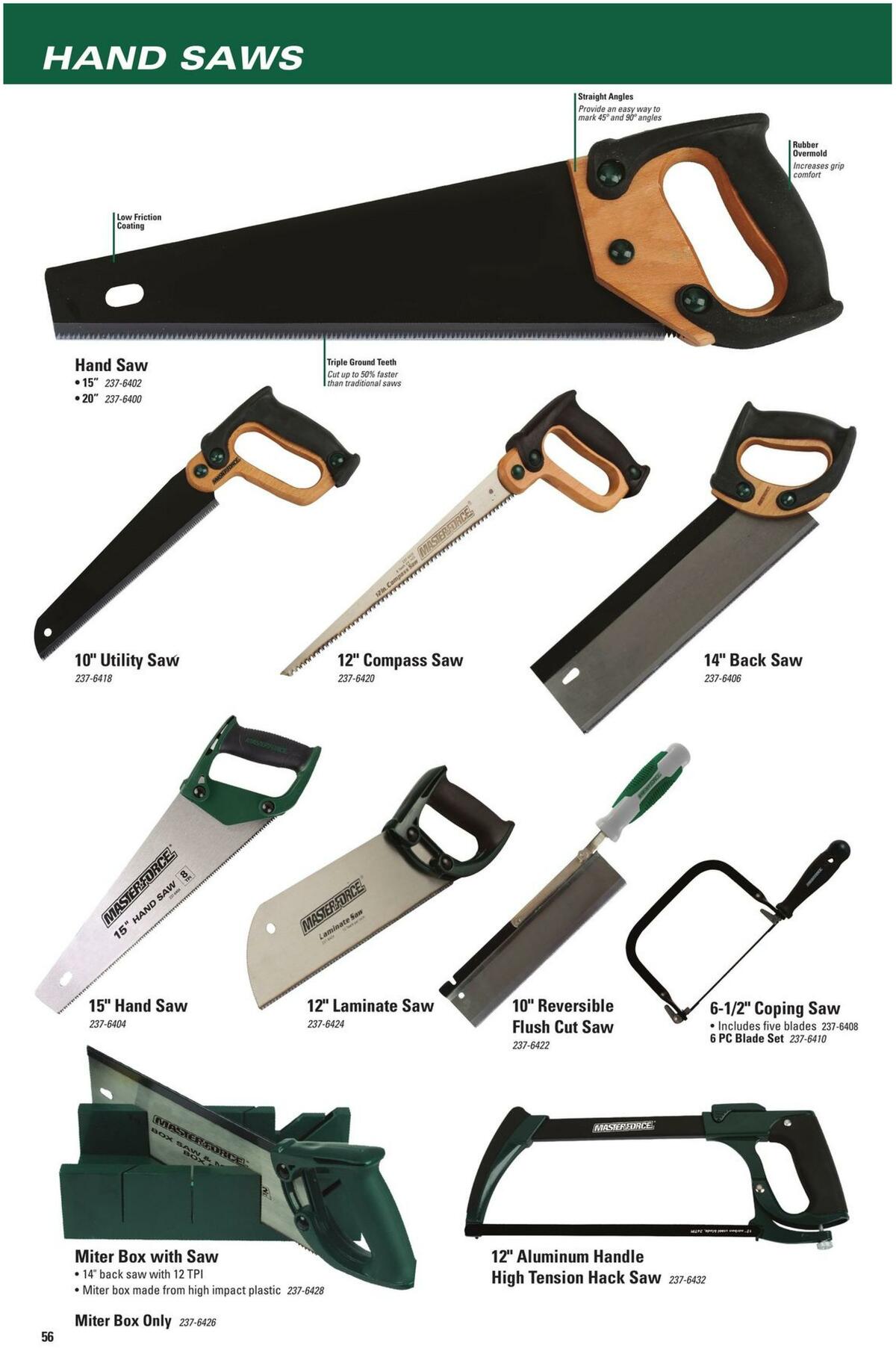 Menards Masterforce Tools Weekly Ad from November 22