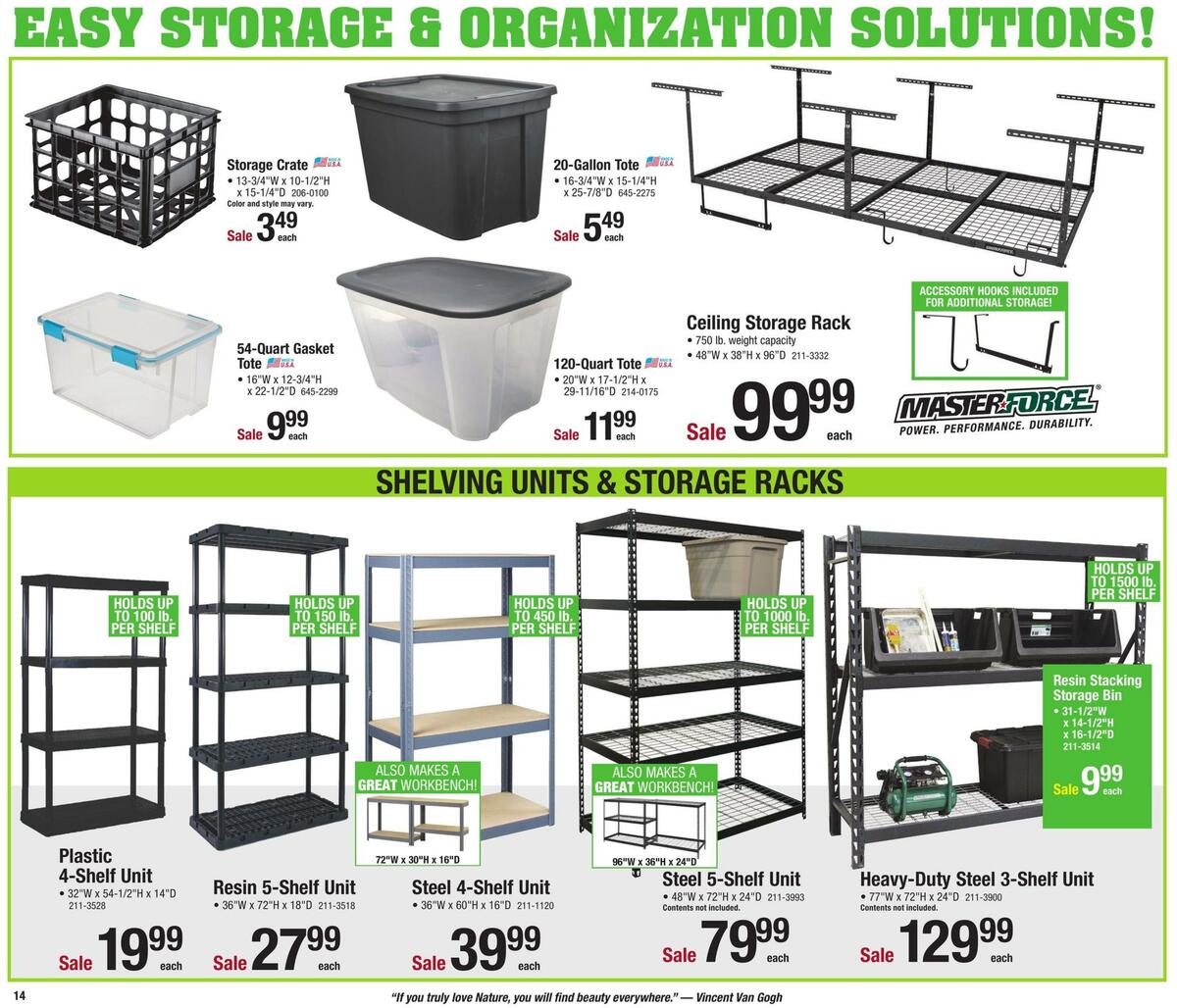 Menards Weekly Ad from January 10