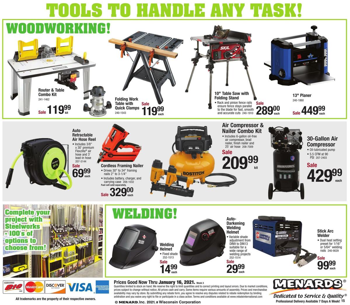 Menards Weekly Ad from January 10