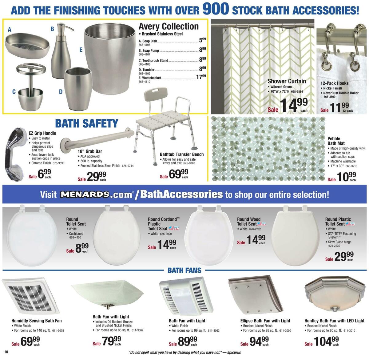 Menards Weekly Ad from January 24