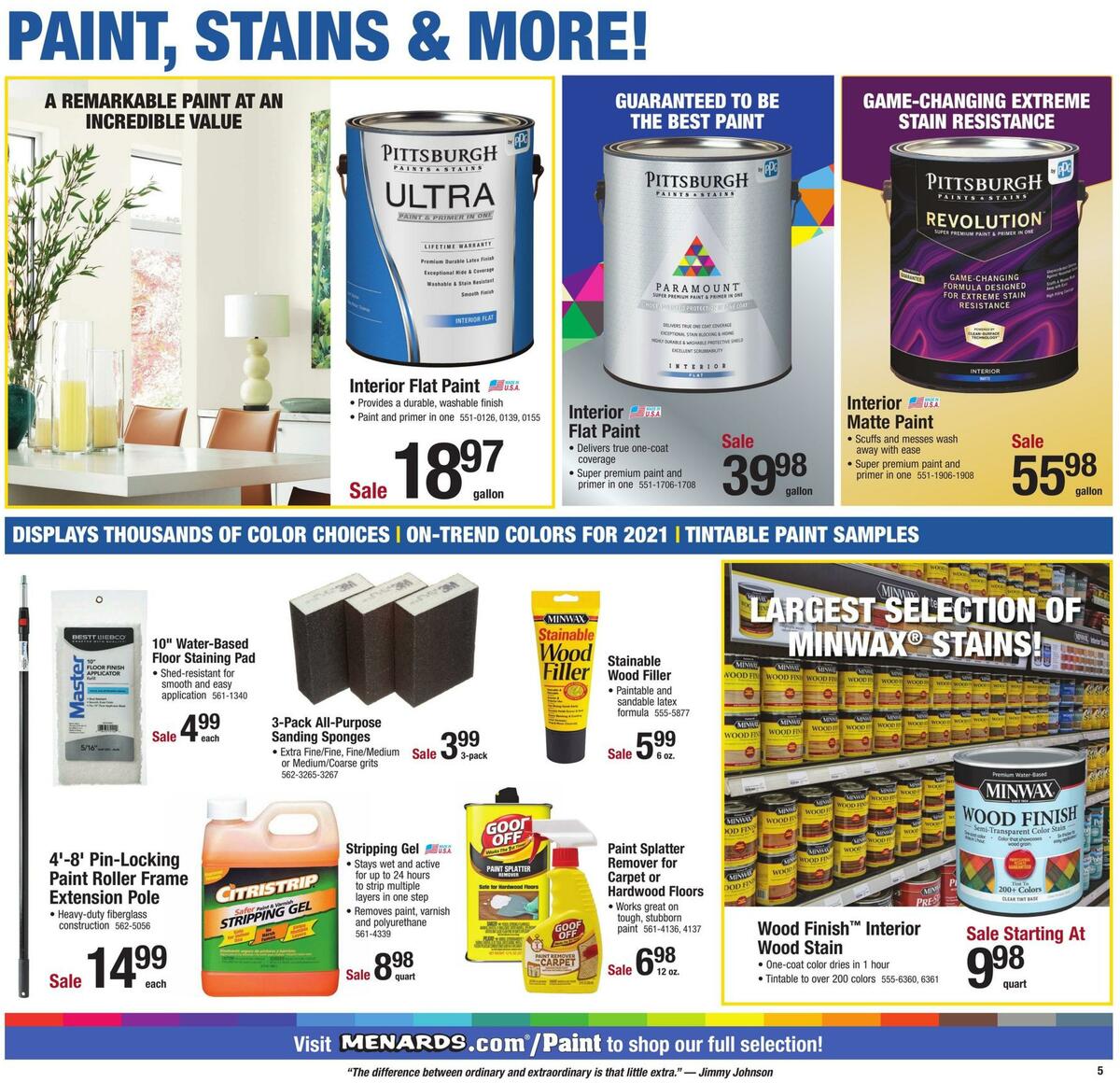Menards Weekly Ad from January 24