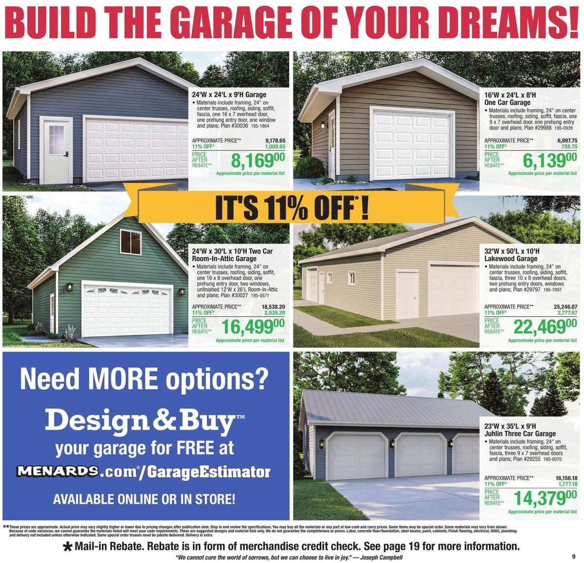 Menards Weekly Ad from March 14