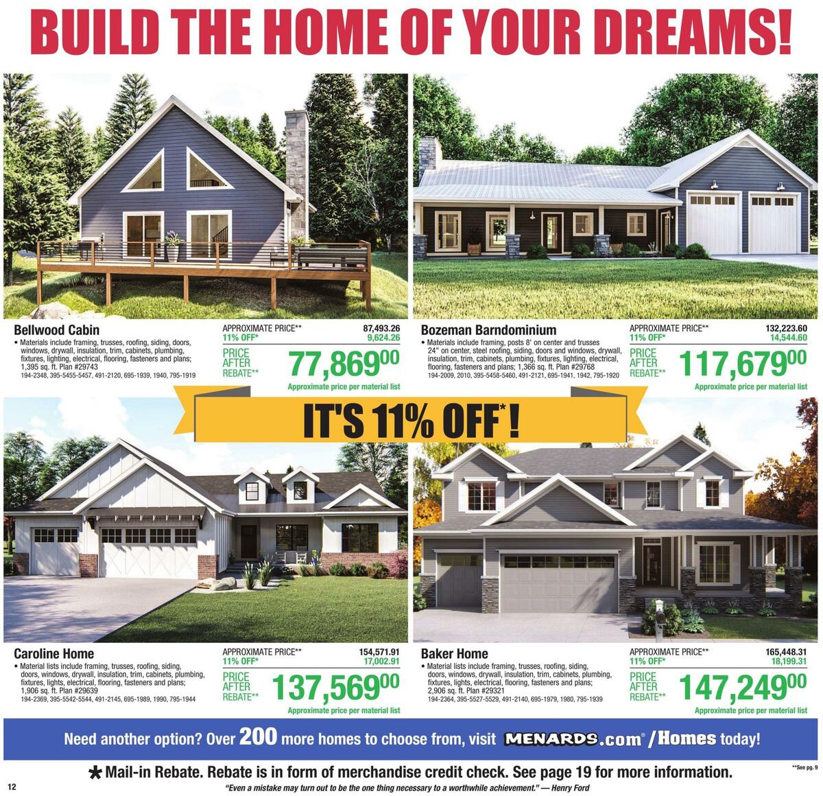 Menards Weekly Ad from March 14