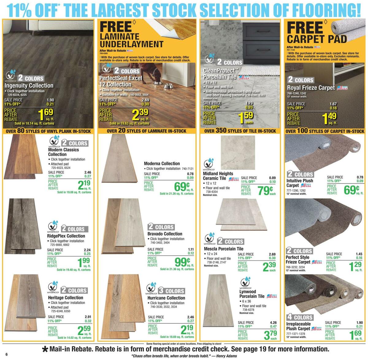 Menards Weekly Ad from March 14
