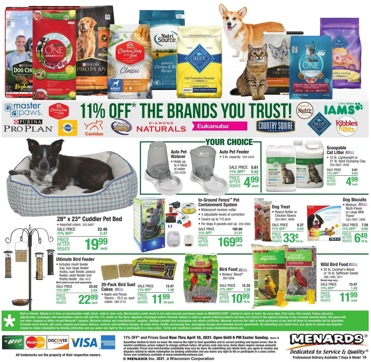 Menards Weekly Ad from March 31