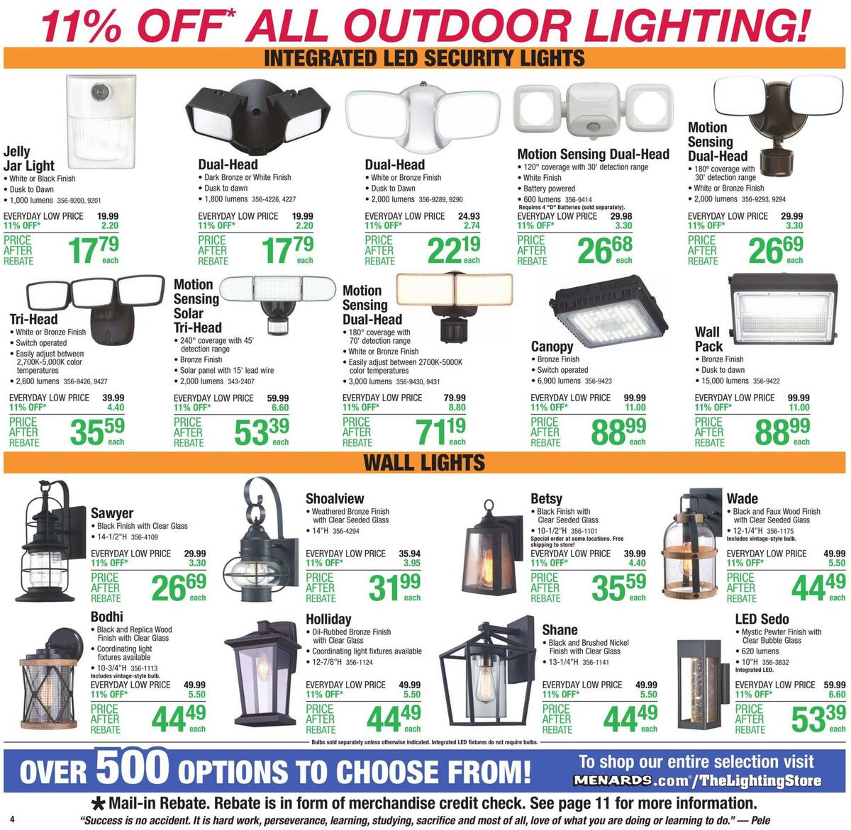 Menards Weekly Ad from April 11