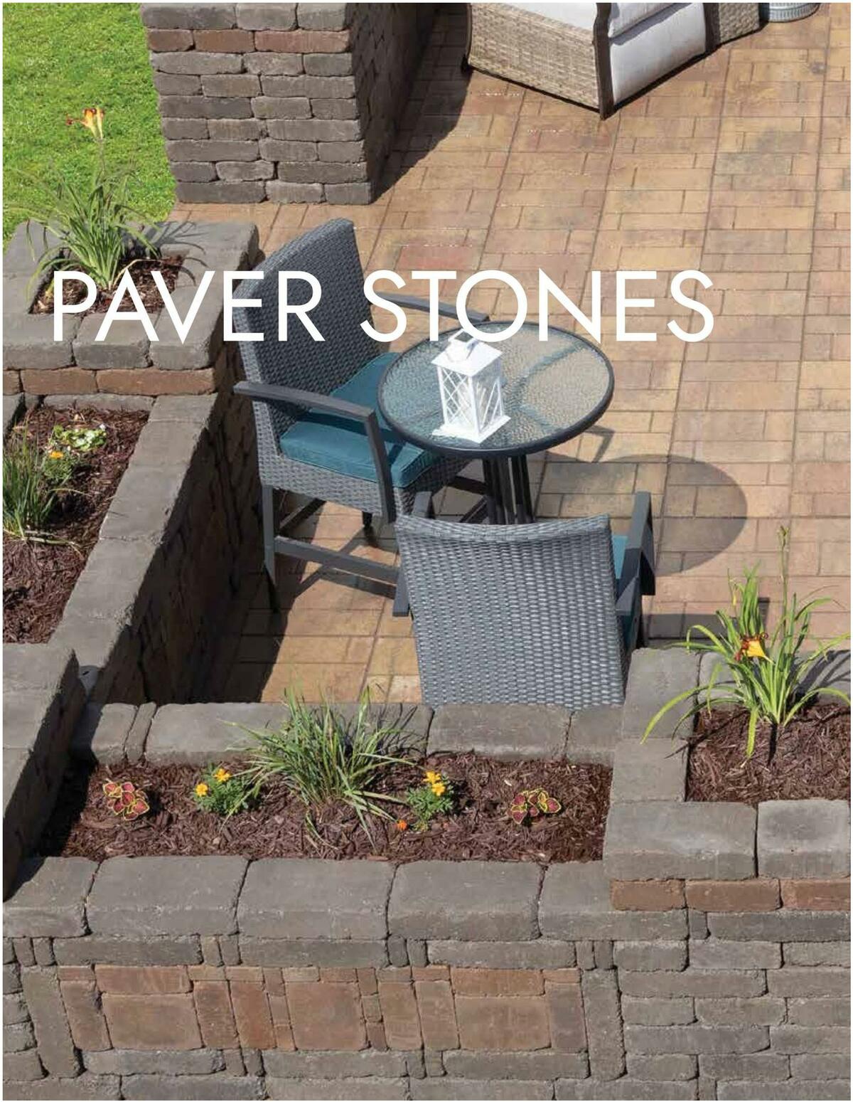 Menards Landscape Concrete Block Catalog Weekly Ad from March 15