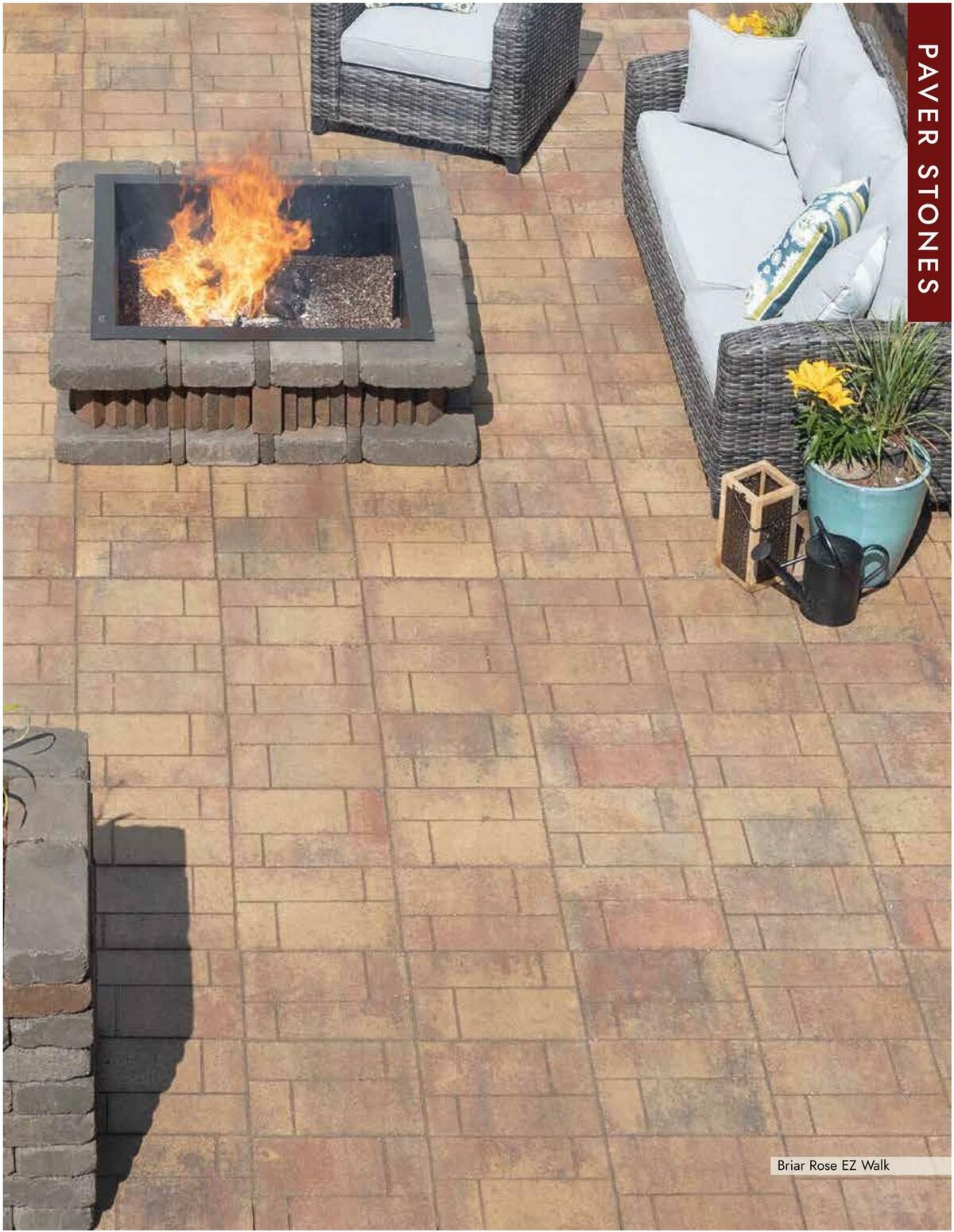 Menards Landscape Concrete Block Catalog Weekly Ad from March 15