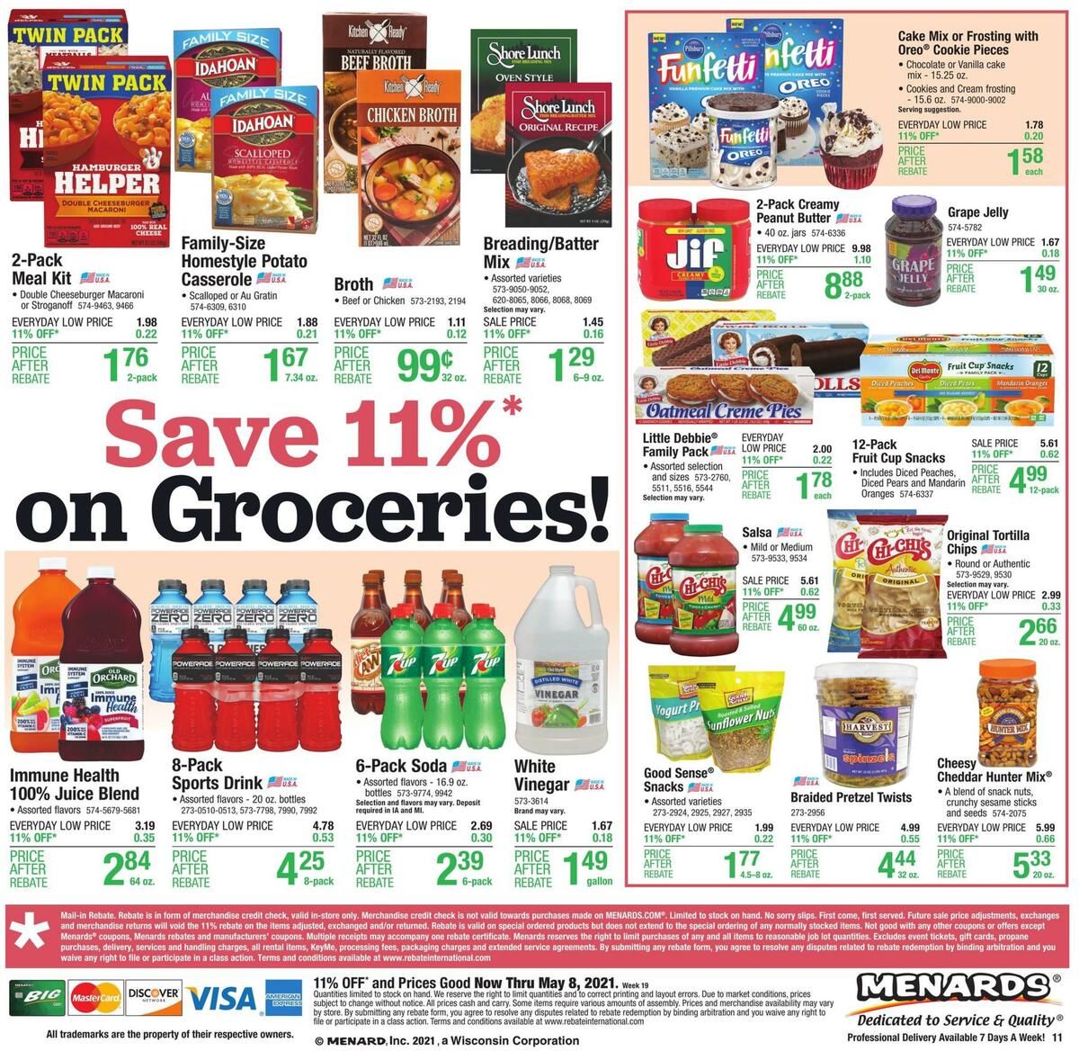 Menards Weekly Ad from April 29