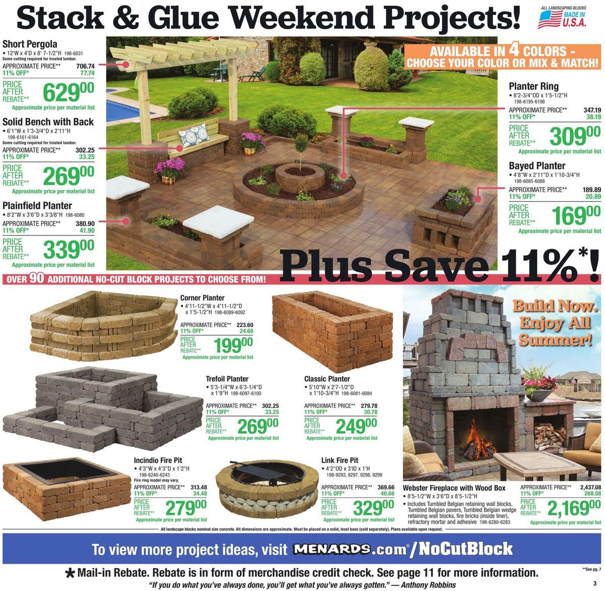 Menards Weekly Ad from April 29