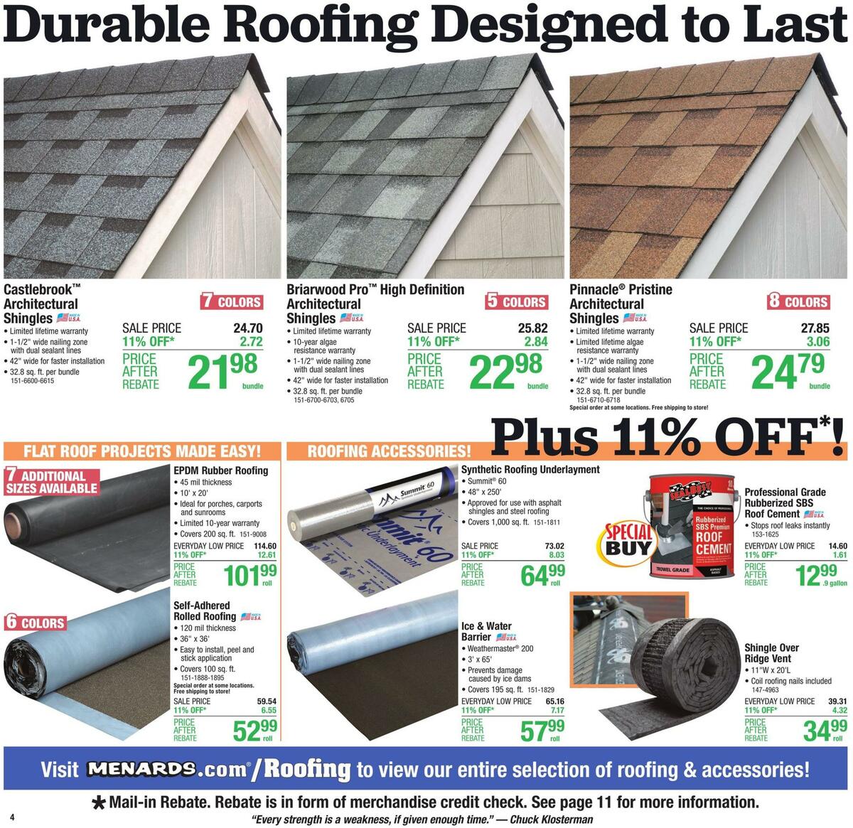 Menards Weekly Ad from April 29
