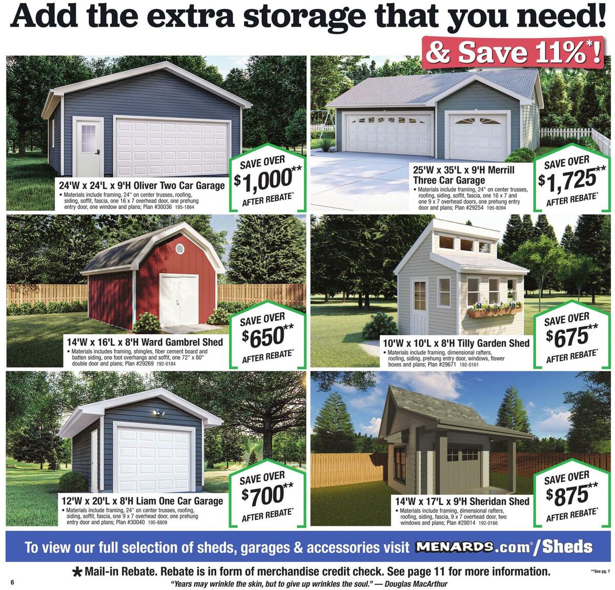 Menards Weekly Ad from April 29