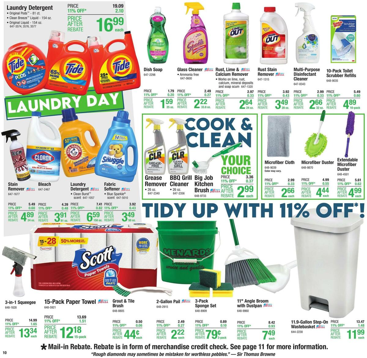 Menards Weekly Ad from June 3