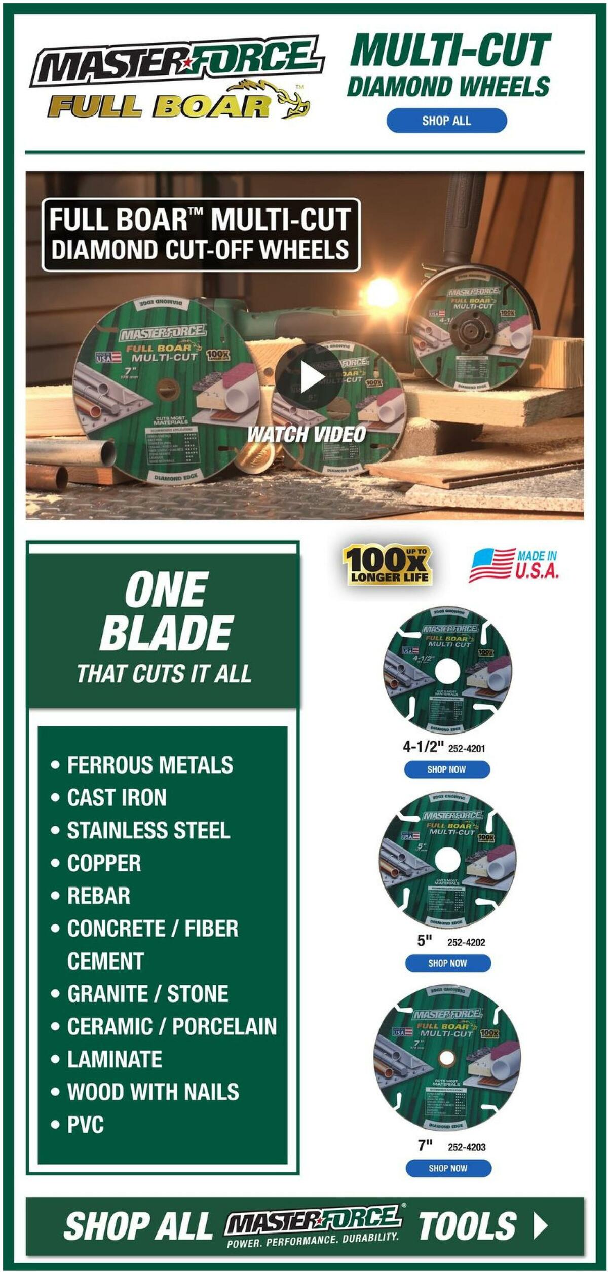 Menards Tools Weekly Ad from June 10
