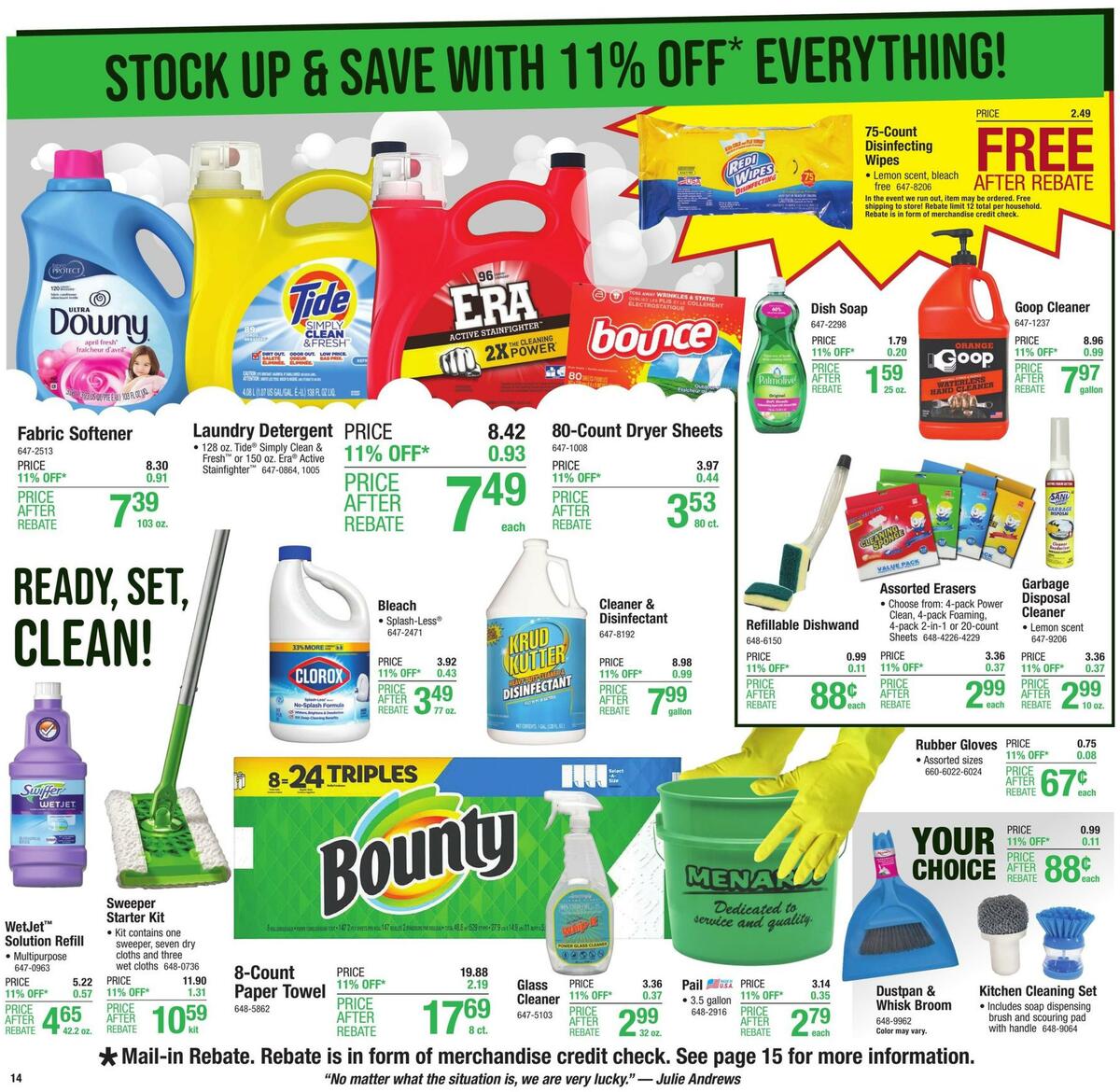 Menards Weekly Ad from June 17