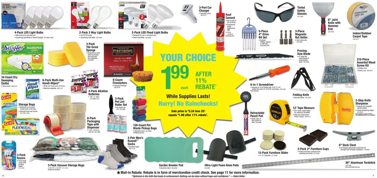 Menards Weekly Ad from July 8