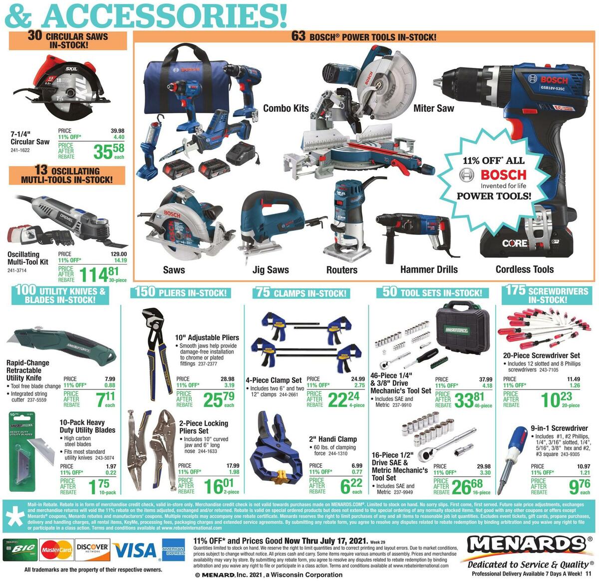 Menards Weekly Ad from July 8