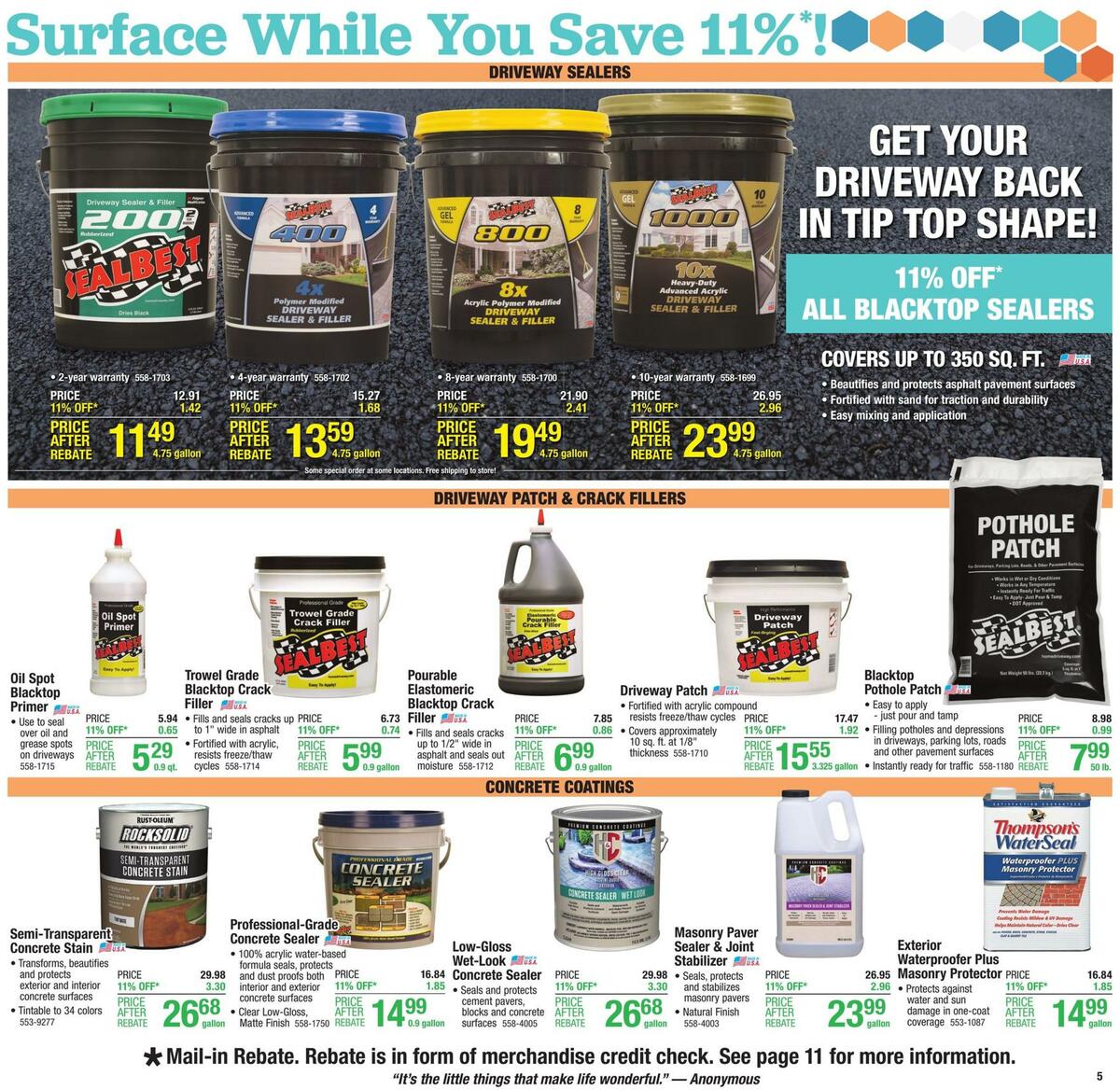Menards Weekly Ad from July 8