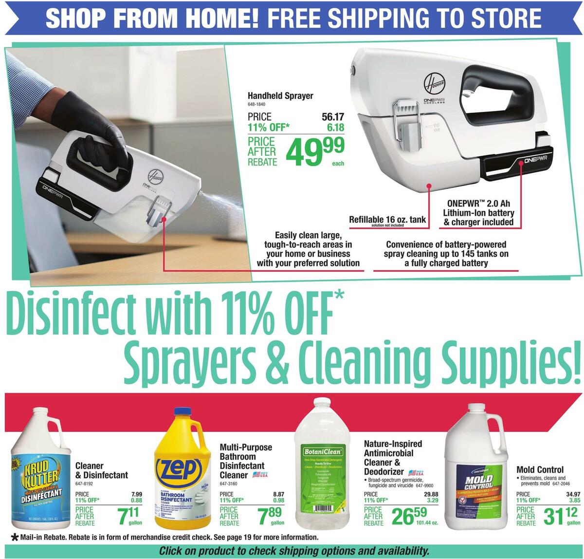 Menards Weekly Ad from July 29