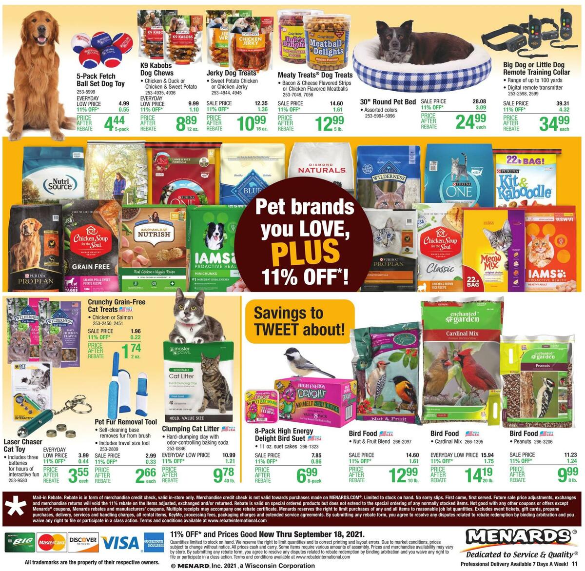 Menards Weekly Ad from September 9