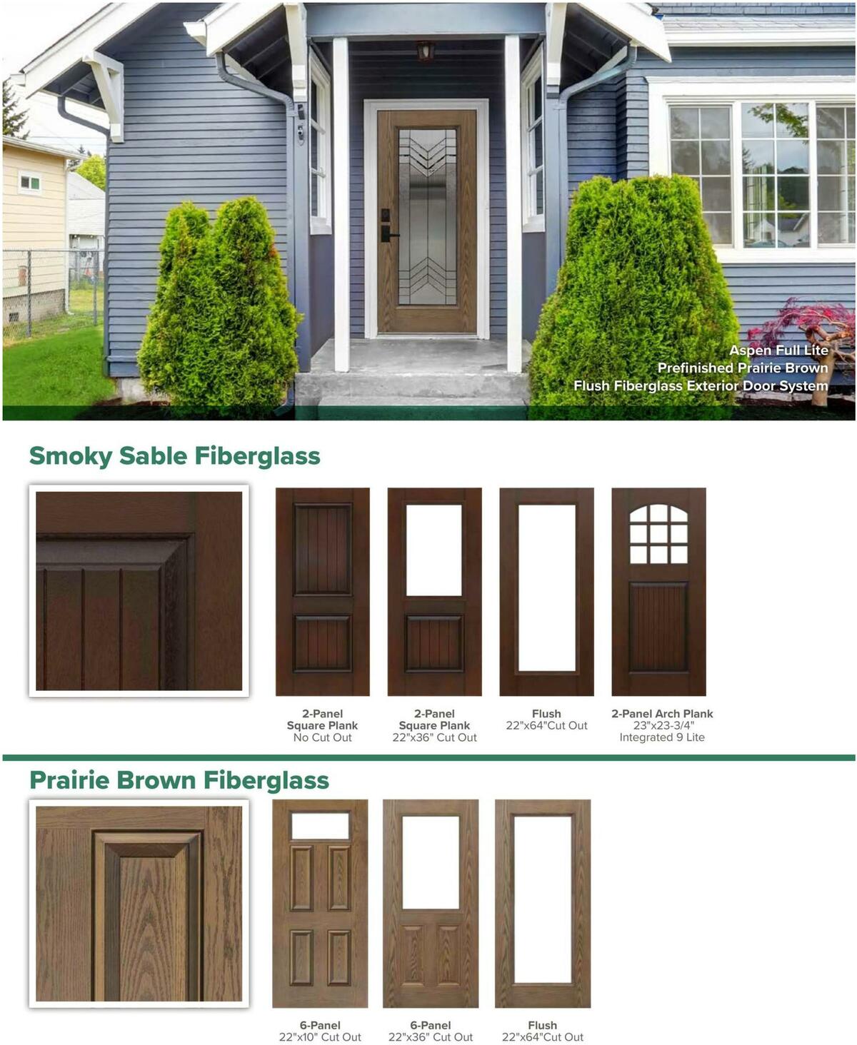 Menards Mastercraft 2022 Exterior Door Trends Weekly Ad from November 1