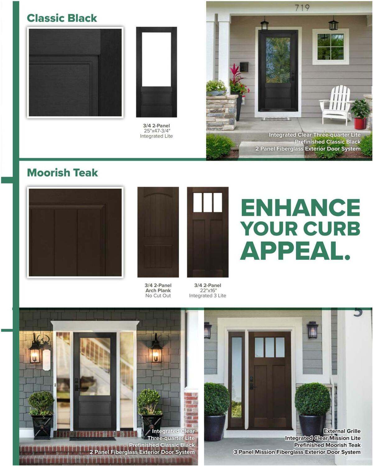 Menards Mastercraft 2022 Exterior Door Trends Weekly Ad from November 1