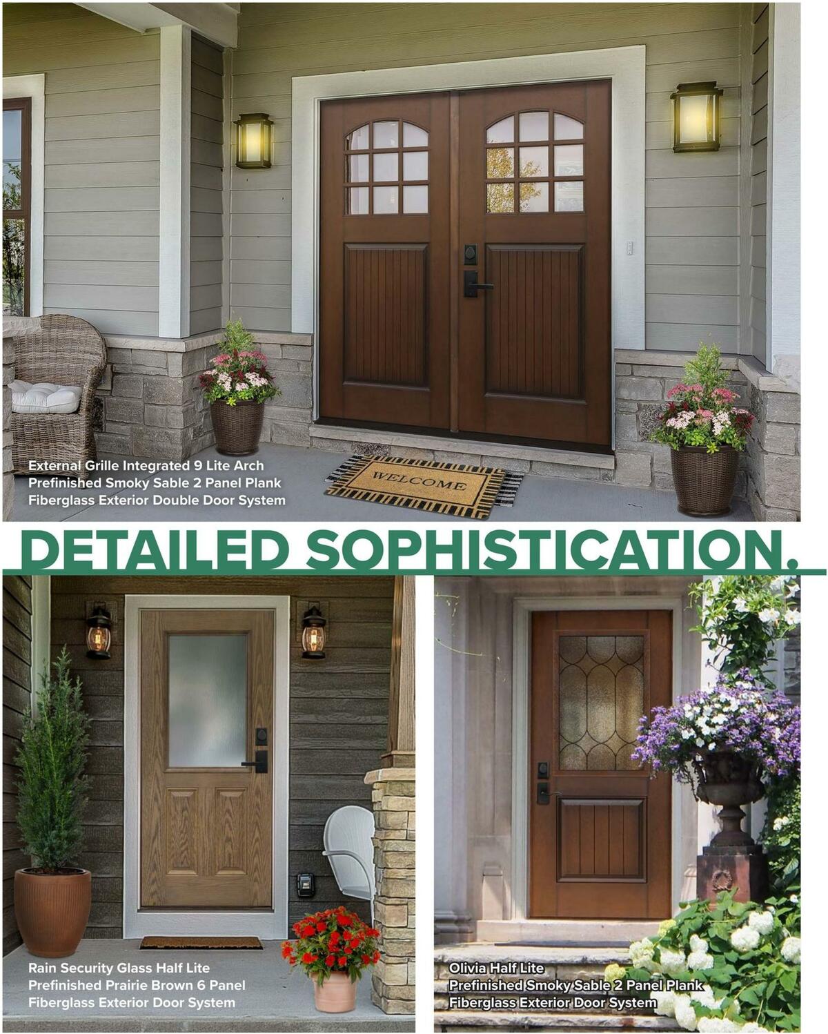 Menards Mastercraft 2022 Exterior Door Trends Weekly Ad from November 1